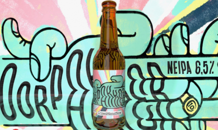 Doorpakker NEIPA bier etiket